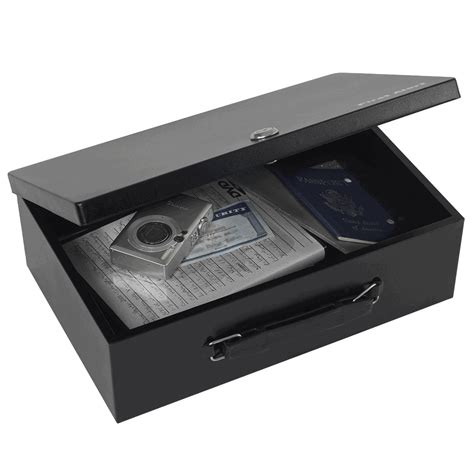 metal safe box uk|metal security box with lock.